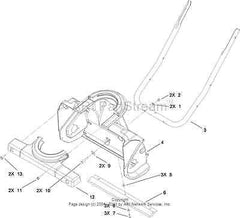 117-7700 KIT Toro 180 Power Clear Snowthrower Paddles, Belt, & Scraper