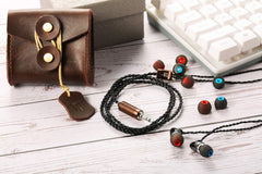 NONOSIZE Quad Driver in-Ear Earphones Hi-Res High Fidelity Headphones, in-Ear Headphones - Headphones (Ear-Bud) - Black,Maji Earphones,Earphones/Earbuds/Headphones
