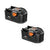 Ridgid R8411503 Drill Replacement 18-Volt NiCad MAX 2.5 Ah Battery (2-PACK) # 130254011-2PK