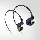 FLC8s Hybrid Dual Balanced Armature Dynamic Earphones with 3.5mm Plug (Blue)