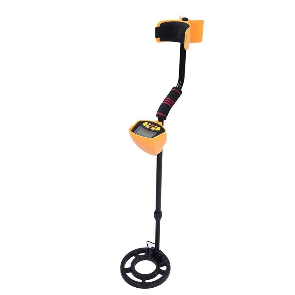 fosa Metal Detector, 6.6khz 3-10ft Detection Depth Treasure Hunters Golden Finder with Adjustable Sensitivity and LCD Display Water Detection Gold Detector