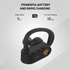 Rowkin Surge: True Wireless Headphones for Sports & Workout. Bluetooth Earbuds, Stereo Hands-Free Headset with Built-in Mic & Noise Reduction Earphones for Android, Samsung, iPhone (Black/Orange)