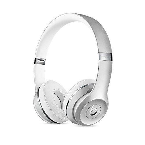 Beats Solo3 Wireless On-Ear Headphones - Silver (Renewed)