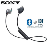 Sony WI-SP600N Black Premium Waterproof Bluetooth Wireless Extra Bass Sports In-Ear 6 Hr Of Playback Headphones/Microphone (International version)