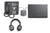 Plantronics Voyager 8200-UC Stereo Bluetooth Headphones, for Smartphones, Tablets, PC/MAC Apps, Bluetooth Polycom VVX 601, OBi2182 | USB Audio Dongle, Charger | #208769-01 | Bonus Power Supply