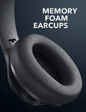 Soundcore Life 2 Active Noise Cancelling Over-Ear Wireless Headphones, Hi-Res Audio, 30-Hour Playtime, CVC Noise Cancellation, BassUp Technology, Memory-Foam Ear Cushions, and Travel Case [2019 New]