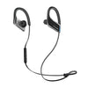 Panasonic WINGS Wireless Bluetooth In Ear Earbuds Sport Headphones with Mic + Controller and Flashing LED's RP-BTS50-K (Jet Black), IPX5 Water Resistant