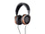 Monolith M600 Over Ear Headphones - Black/Wood with 50mm Driver, Open Back Design, Light Weight, and Comfort Ear Pads