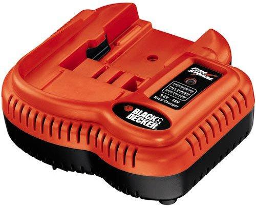 Black & Decker FSMVC 9.6-Volt to 18-Volt Slide Style Battery Charger