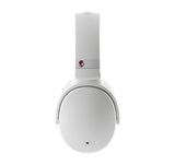 Skullcandy Venue Active Noise Canceling Wireless Bluetooth Headphone Bundle with Anker 2 Ports USB Wall Charger - White/Crimson