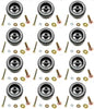 The ROP Shop (12) Deck Wheel Roller Kits for Toro Exmark 103-3168 103-4051 1-603299 Tractors