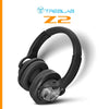 TREBLAB Z2 - Ultra Premium Over Ear Wireless Headphones - HyperHD Sound, High-End Bluetooth Stereo aptX, Active Noise Cancelling ANC Microphone, 35H Battery, Best Sports Gym Workout Travel Auriculares