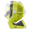 Ryobi 18-Volt ONE+ Hybrid Portable Fan(P3320) with P163 Lithium-Ion Battery(2.00Ah) and Charger (Renewed)