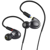 FiiO FH1 Dual Driver Hybrid Over The Ear Headphones/Earphones/Earbuds in-Ear Monitors with Android Compatible Mic and Remote (Black)