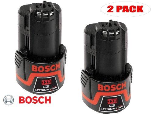 Bosch BAT413 12V Max Li-Ion Battery 1.5Ah # 2607336523 (2 PACK)