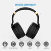 Meidong E8A (New Version) Bluetooth Headphones Over Ear, Acitve Noise Cancelling Headphones Wireless Headsets with Mic Hi-Fi Stereo Deep Bass Protein Earmuffs 20H Playtime (Free Carrying Hard Case)