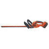 BLACK+DECKER LHT2436 40-Volt High Performance Cordless Hedge Trimmer, 24- (Renewed)