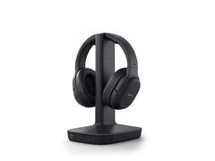 Sony WH-L600 Headphone & Cable Bundle Includes - Wireless Digital Surround Overhead Headphones Feature 98.43-ft Range, Volume Control, Voice Mode - 6-ft 3.5mm Stereo + NeeGo RCA Plug Y-Adapter for TV