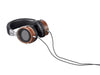 Monolith M600 Over Ear Headphones - Black/Wood with 50mm Driver, Open Back Design, Light Weight, and Comfort Ear Pads