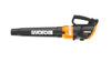 WORX WG546 Turbine 20V PowerShare 2-Speed Cordless Battery-Powered Leaf Blower (Renewed)