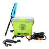 Dyconn Faucet HPPWS-12V Portable Pressure Washer System for Car Wash, 12-volt, Green