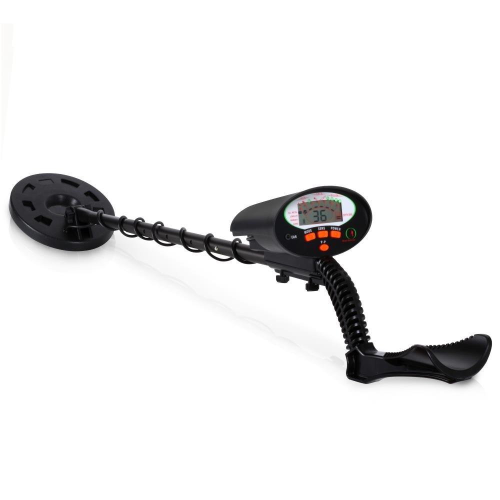 Pyle Pro Pinpointer Metal Detector | Handheld Metal Detector W/ High Sensitivity | Built-in Speaker | Comfortable Arm Support | 5 Detection Modes | Find Gold, Silver, Iron, Coins & Jewelry (PHMD74)