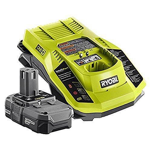 Ryobi ZRP127 18V ONE+ Battery and Charger Kit (ZRP102 and ZRP117) (Renewed)