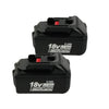 2PACK BL1850B Replace for Makita 18V Battery 5.0Ah LXT Lithium-Ion BL1850 BL1840 BL1845 BL1830 LXT400 Cordless Power Tools Batteries