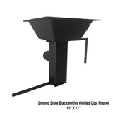 Simond Store Blacksmith's Welded Coal Firepot for Forging & Coal Forge - 10