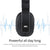 August EP750 Active Noise Cancelling Headset Bluetooth Over-Ear Stereo Headphones with Microphone and aPTX