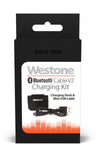 Westone Bluetooth V2 Earphone & in-Ear Monitor Cable Microphone MMCX Connector 12 Hours Battery Life