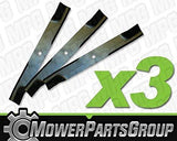 MowerPartsGroup D558 (3) Medium-Lift Blades Fits Exmark with 66