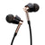 1MORE Triple Driver In-Ear Earphones Hi-Res Headphones with High Resolution, Bass Driven Sound, MEMS Mic, In-Line Remote, High Fidelity for Smartphones/PC/Tablet - Gold