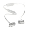 Focal Spark Wireless In-Ear Headphones with 3-Button Remote and Microphone (Silver)