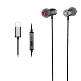 Archgon AE-01CK Wave USB Type C in-Ear Earphone Compatible with Google Pixel 3, 2, HTC 10, U11, Samsung S8, Sony XZ Premium, ASUS Zenpone 3.etc Type C Plug Phone & Work with Any Windows PC Laptop