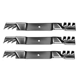 (3) Toothed Mulching Blades for Great Dane Mower 61