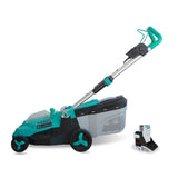 Realm 14-Inch 40V Lithium-Ion Cordless Lawn Mower, 4.0 AH Battery Included RM-LM01-B2Z-340