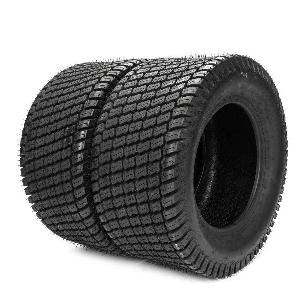 Motorhot Set of 2 20x10.00-8 Turf Tires fit for Lawn & Garden Mower 20/10-8,4PR