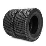 Motorhot Set of 2 20x10.00-8 Turf Tires fit for Lawn & Garden Mower 20/10-8,4PR