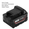 5.0Ah Replace for Milwaukee M18 18V Battery XC 48-11-1850 48-11-1828 48-11-1820 48-11-1852 48-11-1890 Cordless Power Tool Batteries Pack of 2