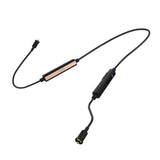 MAS XX Bluetooth Headphone Communication Cable with MMCX Connectors, 12 Hours of Battery Life, Remote Controller with Microphone