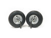 MowerPartsGroup (2) Hustler Pneumatic Wheel Assemblies 11x4.00-5 Fits Raptor and Sport 605133