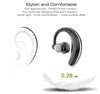 New Fashion Bluetooth Headset, Wireless Bluetooth 4.1 Earpiece Earphones Headphones with Noise Reduction , Lightweight ,Smart Voice Prompt ,HD Stereo Sound with Mic for Gym,Sports,Driving (Black)