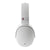 Skullcandy Venue Active Noise Cancelling Headphones, Over The Ear Bluetooth Wireless, Tile Integration, Rapid Charge 24-Hour Battery Life, Lightweight Premium Materials, White/Crimson (Renewed)