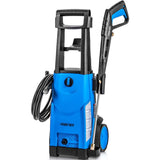 Merax 1800PSI 1.3GPM Electric Pressure Washer, Compact Power Washer with Metal Spray Wand, 20-Foot Hose and Removable Detergent Tank