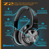 TREBLAB Z2 - Ultra Premium Over Ear Wireless Headphones - HyperHD Sound, High-End Bluetooth Stereo aptX, Active Noise Cancelling ANC Microphone, 35H Battery, Best Sports Gym Workout Travel Auriculares