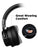 COWIN E7 PRO [Upgraded] Active Noise Cancelling Headphones Bluetooth Headphones with Microphone/Deep Bass Wireless Headphones Over Ear 30H Playtime for Travel/Work/TV/Computer/Cellphone - Black