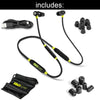 ISOtunes Xtra Bluetooth Earplug Headphones, 27 dB Noise Reduction Rating, 8 Hour Battery, Noise Cancelling Mic, OSHA Compliant Bluetooth Hearing Protector (Black & Yellow)