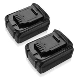 [Upgrade to 6.0Ah] 2Packs 20 Volt Replacement for Dewalt 20V Battery Lithium XRP DCB204 DCB205 DCB206 DCB205-2 DCB200 DCB180 DCD985B DCD771C2 DCS355D1 DCD790B