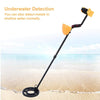 fosa Metal Detector, 6.6khz 3-10ft Detection Depth Treasure Hunters Golden Finder with Adjustable Sensitivity and LCD Display Water Detection Gold Detector